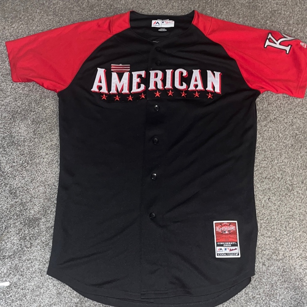 RARE- 2015 MLB all star game Alex Gordon jersey